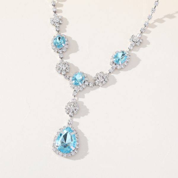 2024 Zircon drop chain. Must-have for brides. - Image 3